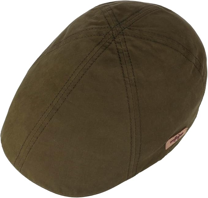 Stetson Texas Waxed Cotton WR - Duck Cap - Wasserabweisend - 5 - Oliv