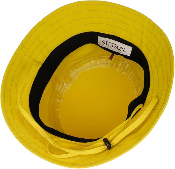 Stetson Bucket WR - Wasserabweisender Nylon-Anglerhut - Gelb