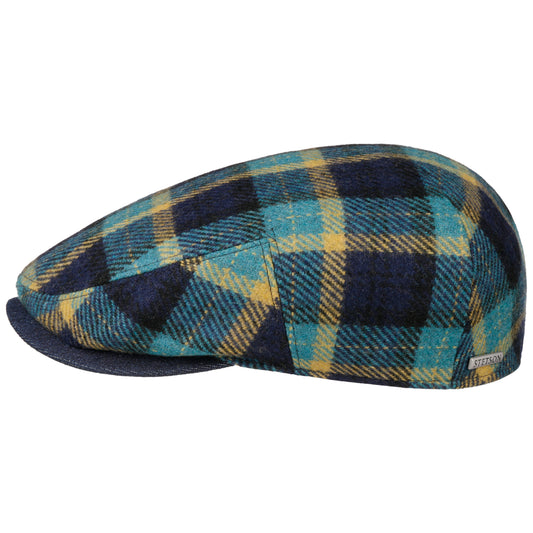 Stetson Check Wool Driver Cap - 229 - Mehfarbig