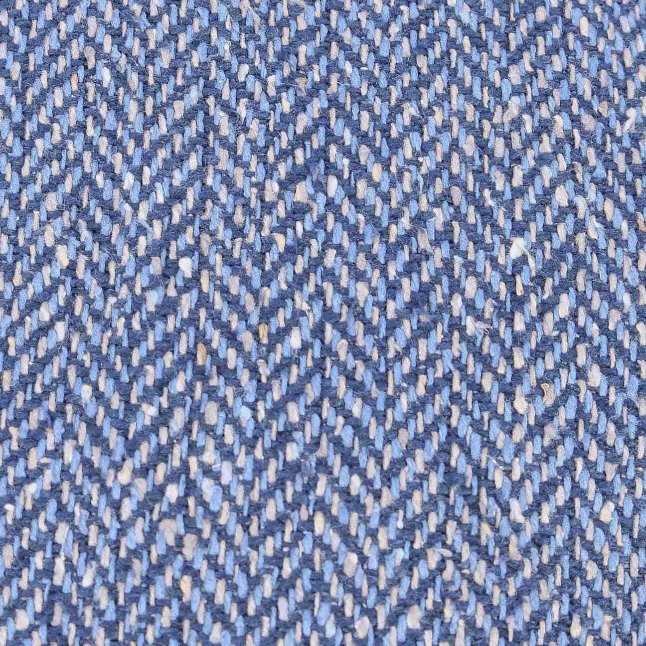 Stetson Belfast Silk - aus 100% Seide - 321 - Weiß/Blau- Made in the EU