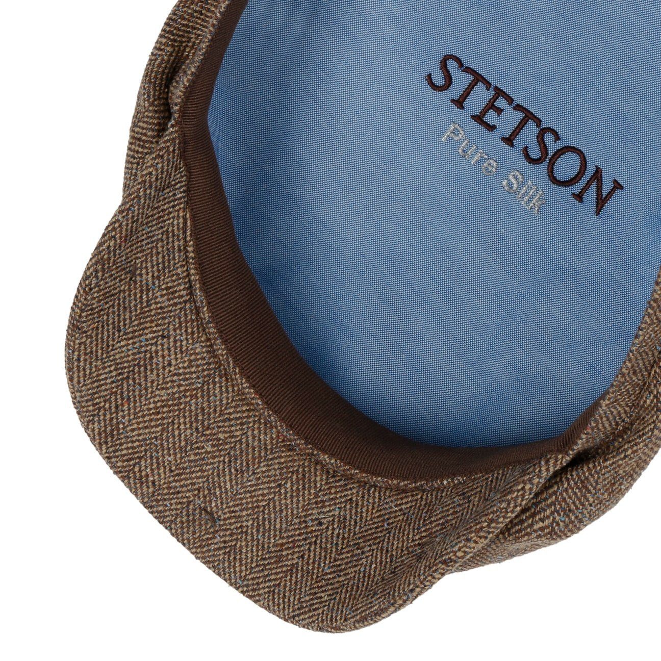 Stetson Belfast Silk - aus 100% Seide - 361 - Beige/Braun - Made in the EU