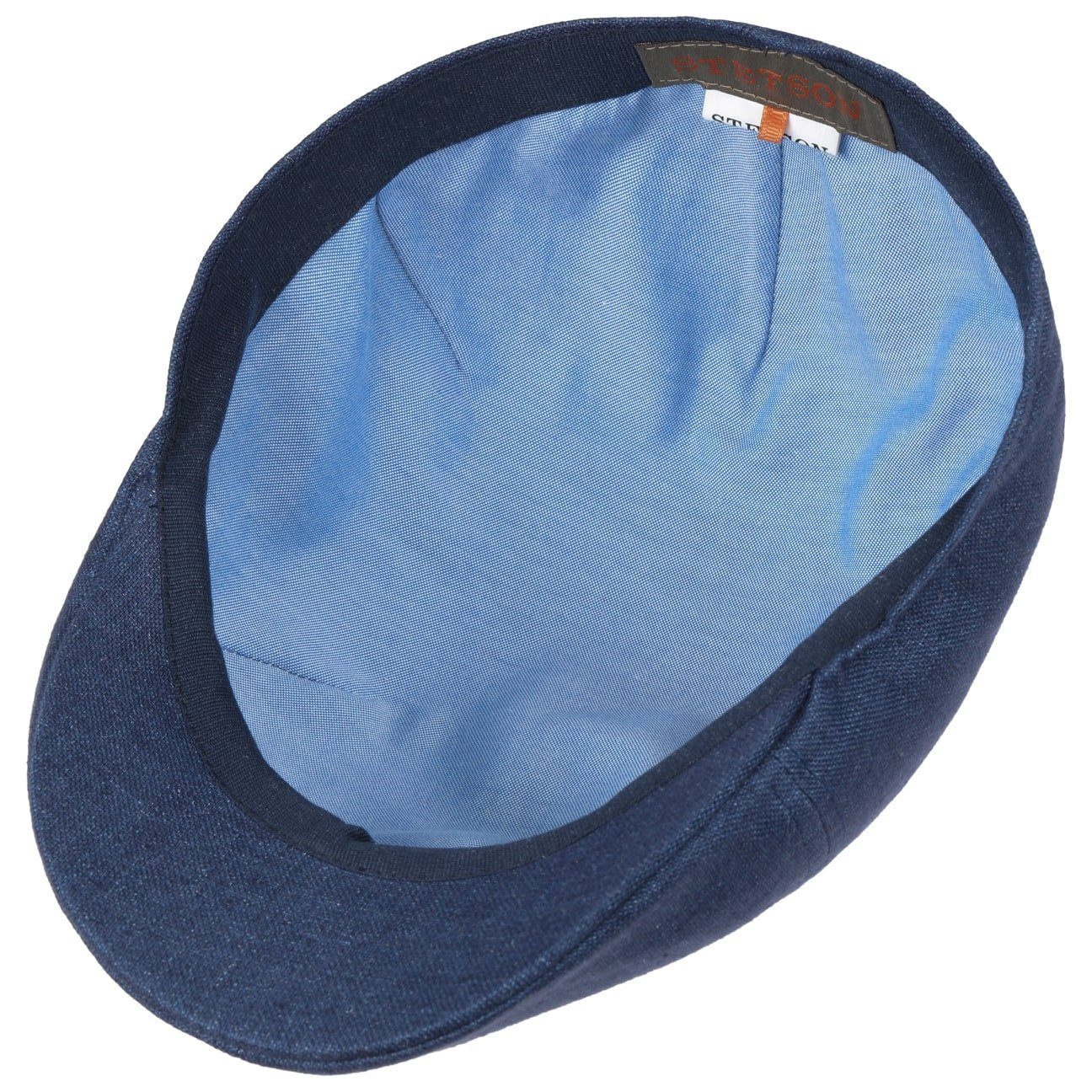 Stetson Texas Just Leinen Duck Cap - 2 - Blau