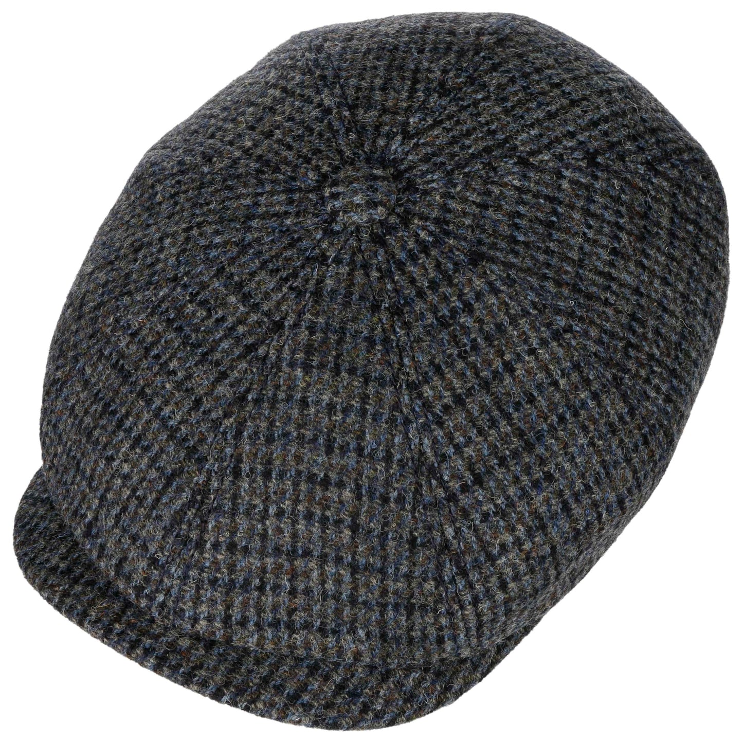 Stetson Hatteras Harris Tweed - Schirmmütze aus 100% Schurwolle - Mehrfarbig