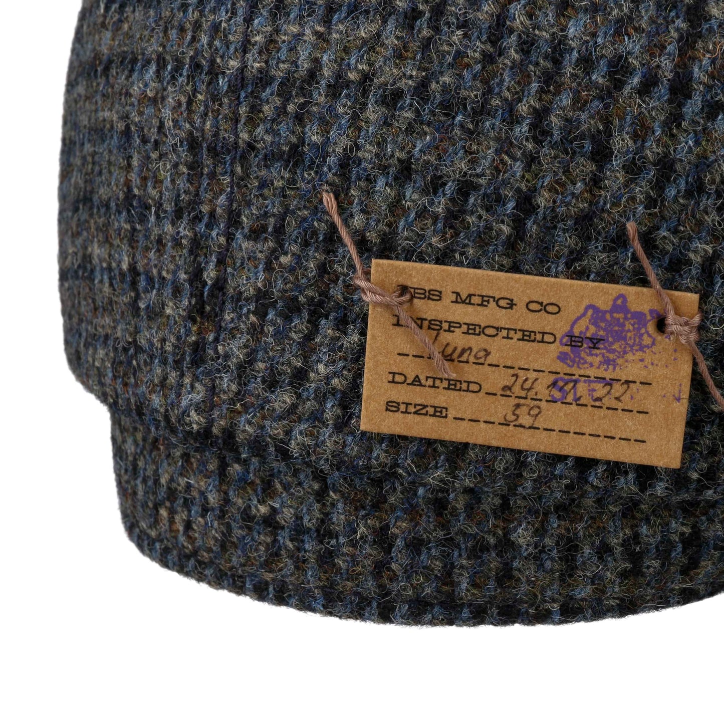 Stetson Hatteras Harris Tweed - Schirmmütze aus 100% Schurwolle - Mehrfarbig