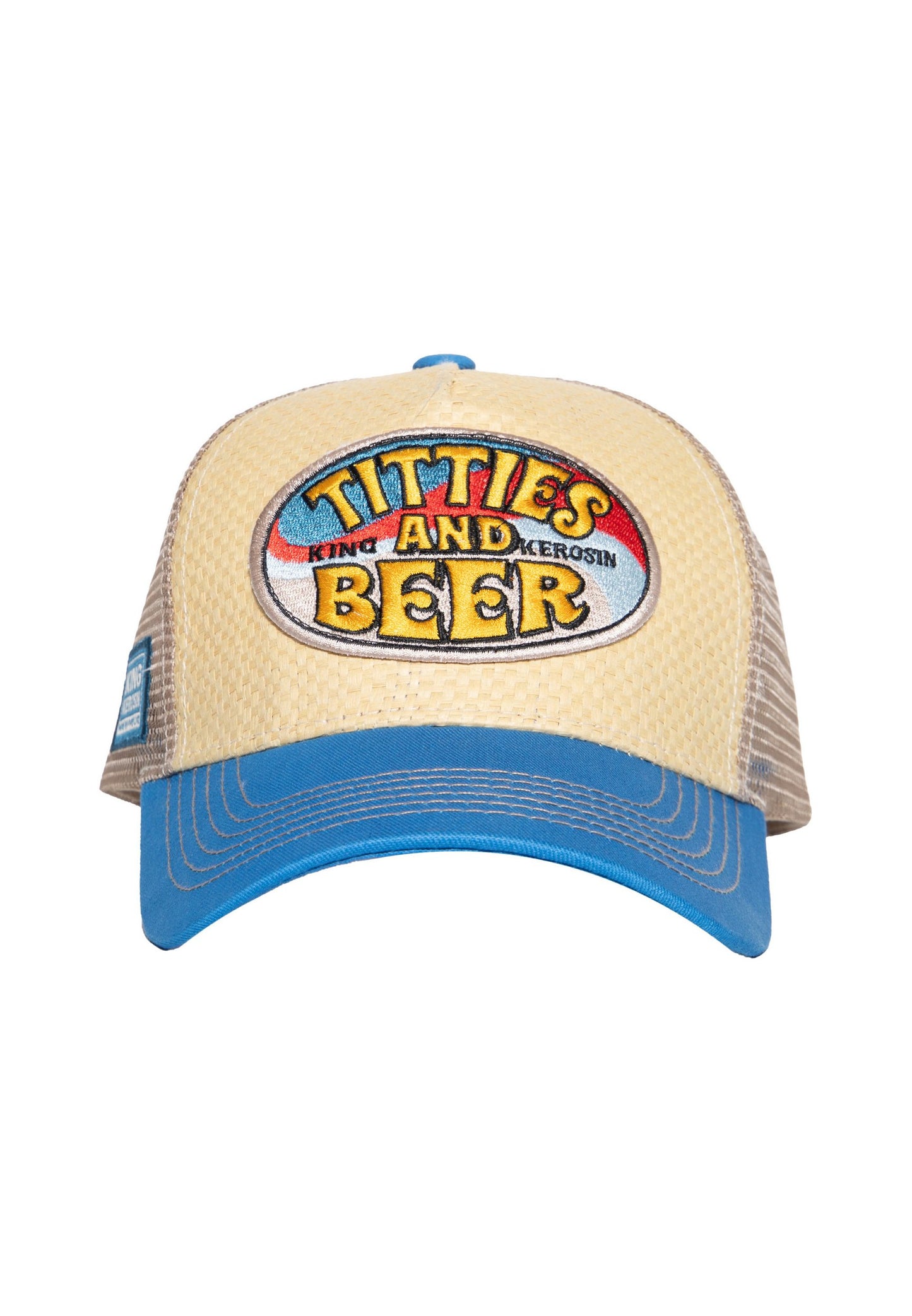 King Kerosin Trucker Cap "Titties & Beer" - Natur