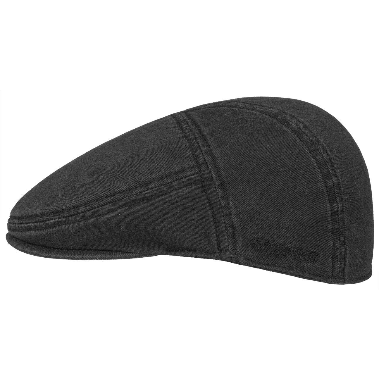 Stetson Ivy Cap Paradise Cotton - aus 100% Baumwolle - 1 - Schwarz
