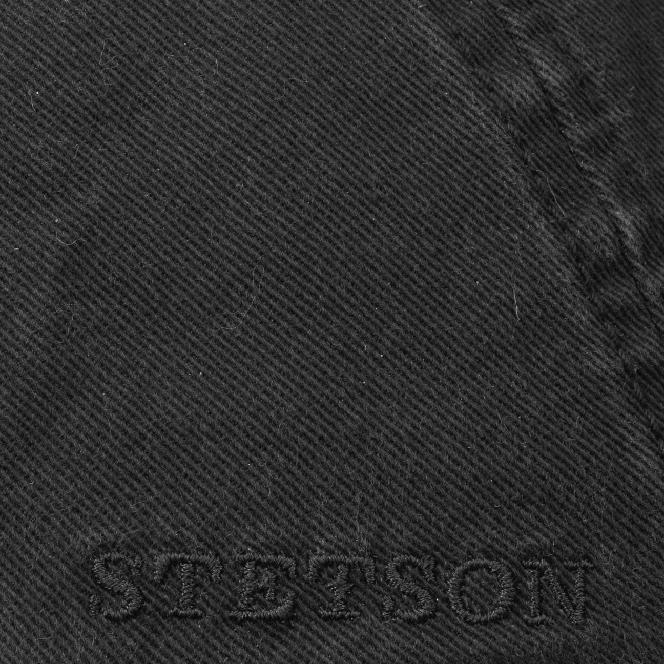 Stetson Ivy Cap Paradise Cotton - aus 100% Baumwolle - 1 - Schwarz