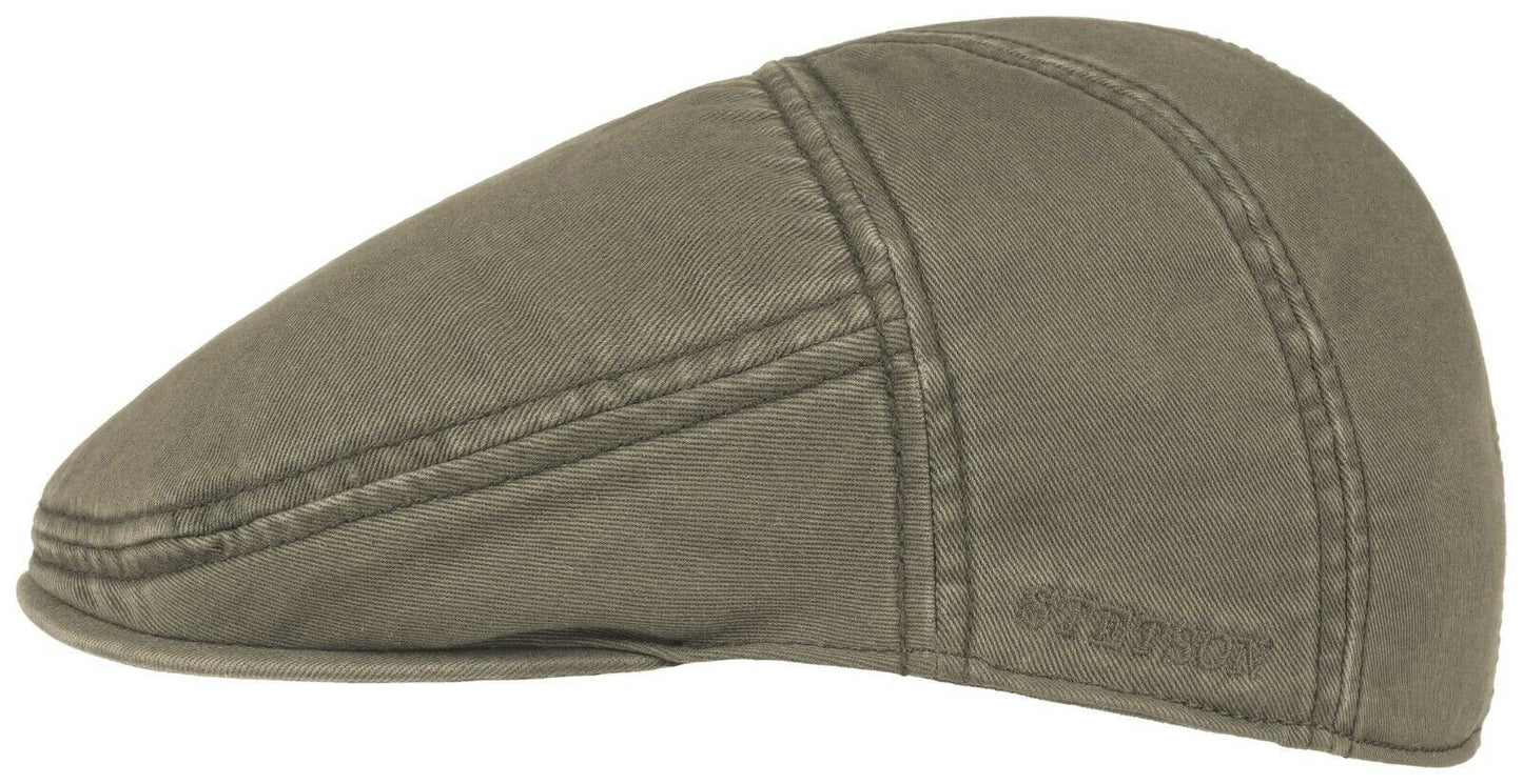 Stetson Ivy Cap Paradise Cotton - aus 100% Baumwolle - 55 - Oliv