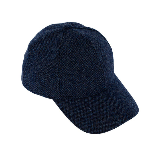 Fiebig Donegal Basecap - hinten geschlossen - Marineblau