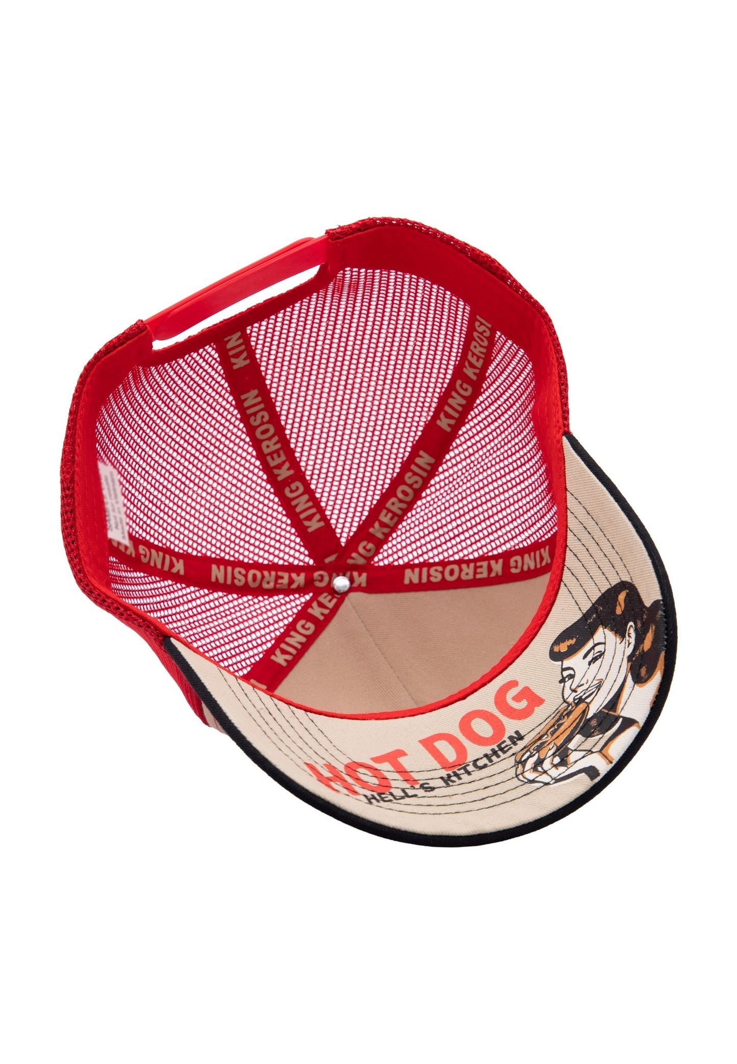 King Kerosin Trucker Cap "Hot Dog Makes you Wild"