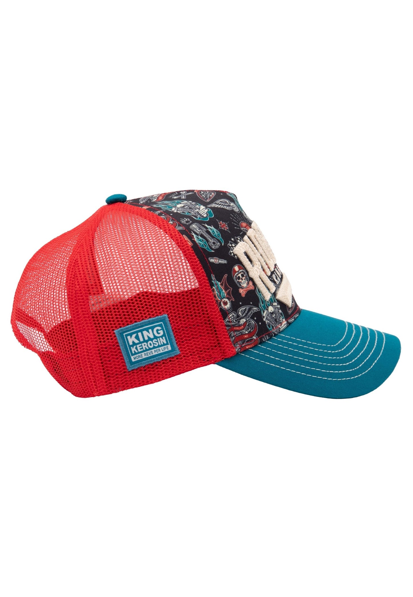 King Kerosin Trucker Cap "Ride Hard"