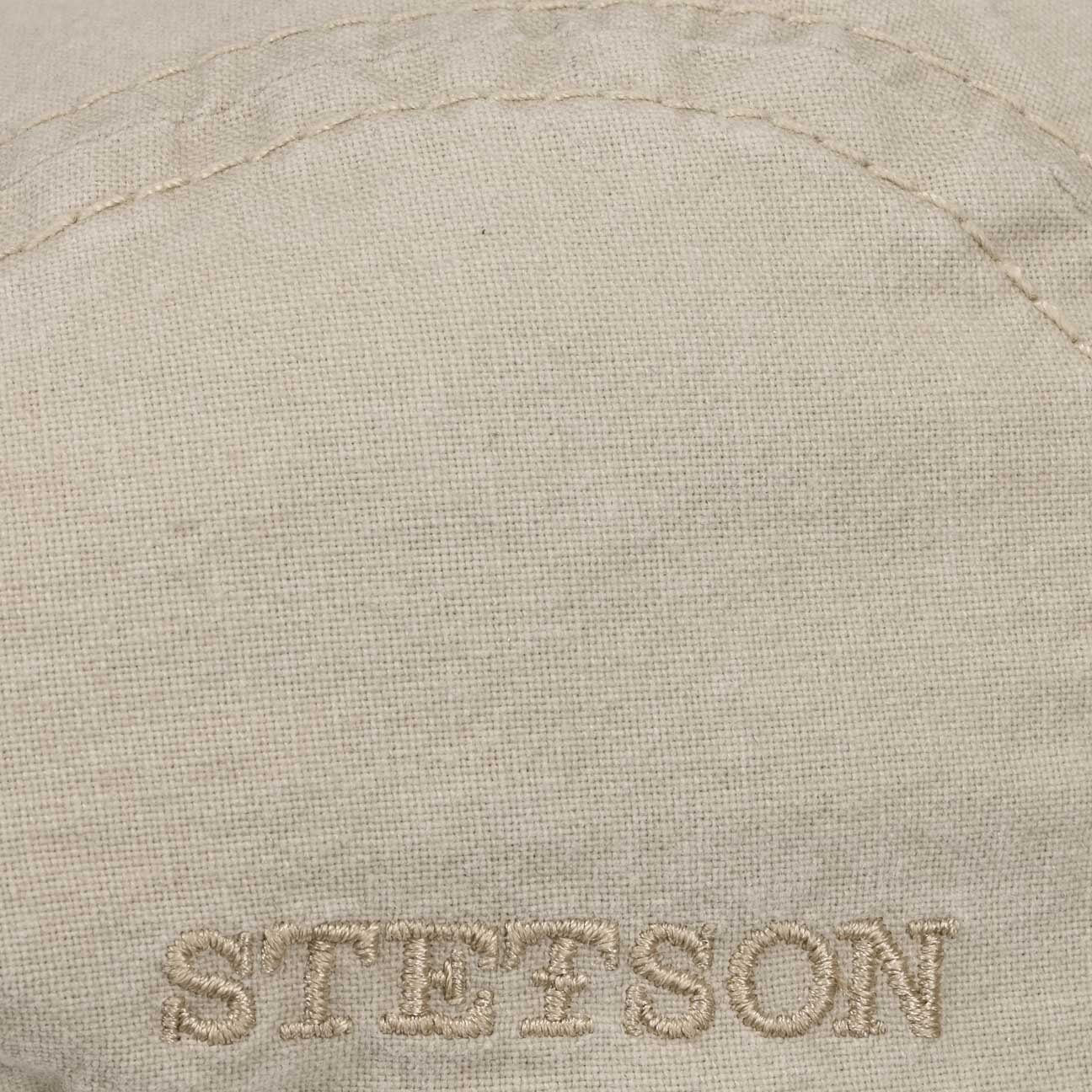 Stetson Madison Organic Ivy Cap  - Nachhaltig - Flatcap aus 100% organischer Baumwolle - Hellbeige