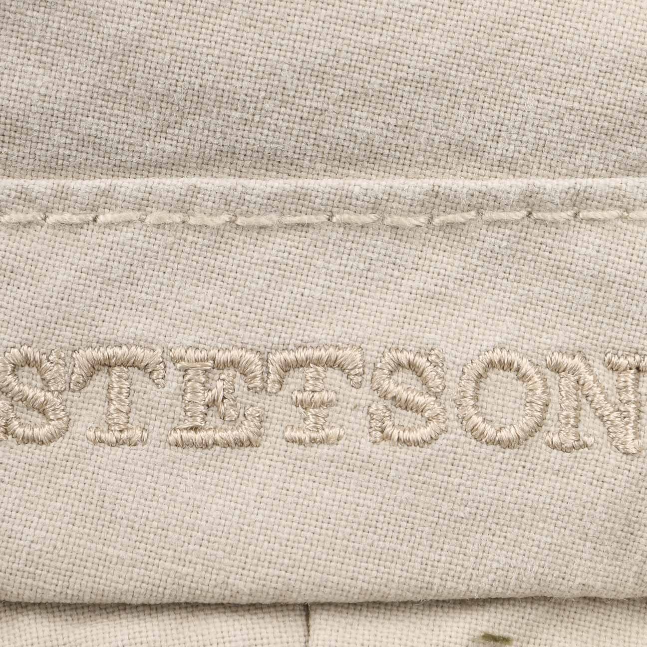 Stetson Reston Organic Bucket  - Nachhaltig - Anglerhut aus 100% organischer Baumwolle - Hellbeige
