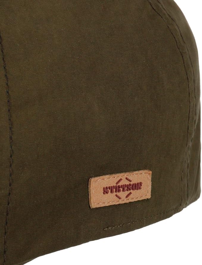 Stetson Texas Waxed Cotton WR - Duck Cap - Wasserabweisend - 5 - Oliv