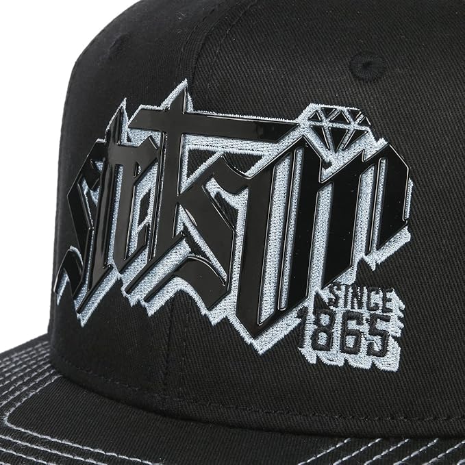 Stetson Flat Brim Diamond Snapback