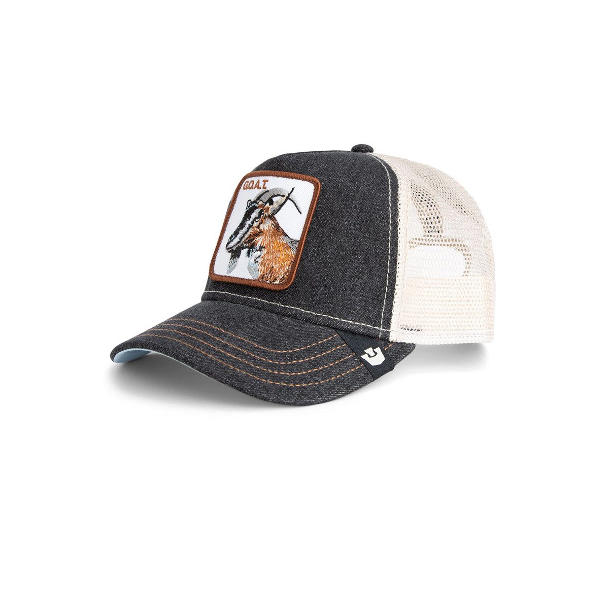 Goorin Bros. Trucker Cap - The Goat Dark Denim