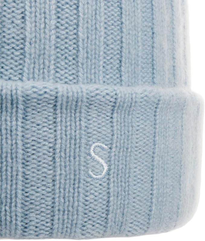 STETSON SURTH Kaschmir Beanie Hellblau