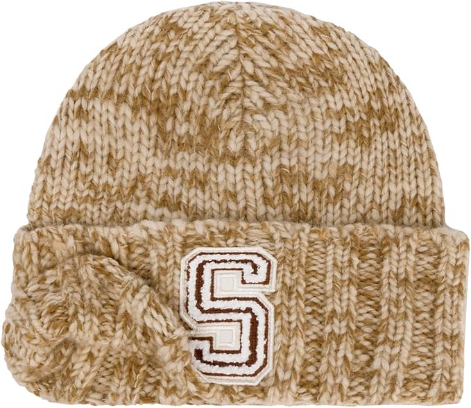 Stetson Merino Wool Beanie Sustainable Beige