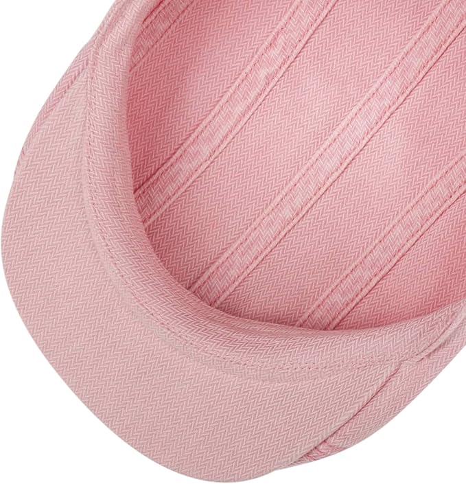 Stetson  Ivy Cap Cotton - Festival - Rosa Fischgrat