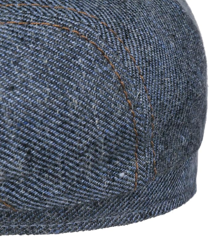 Stetson Driver Cap Leinen Heritage - aus 100% Leinen - 2 - Blau