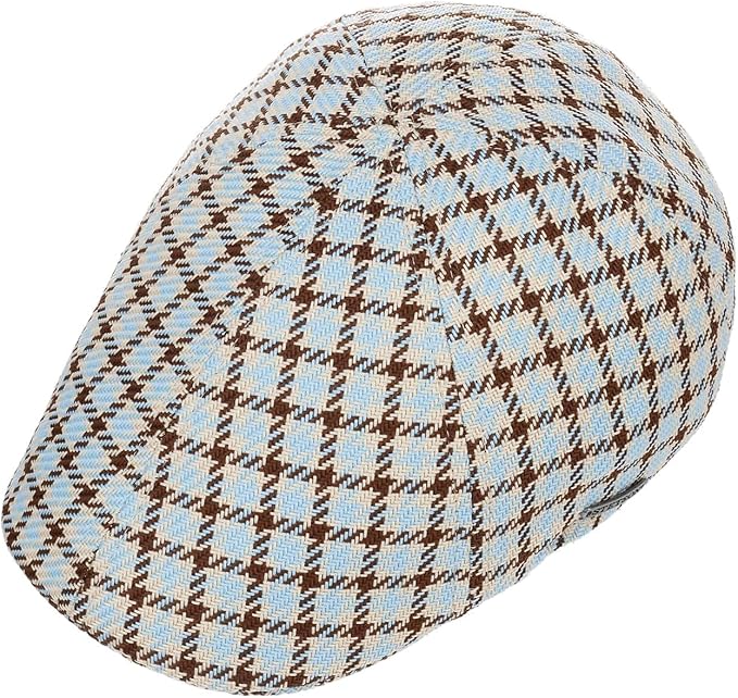 Stetson Texas Bolcott Check - Duck Cap - Kariert