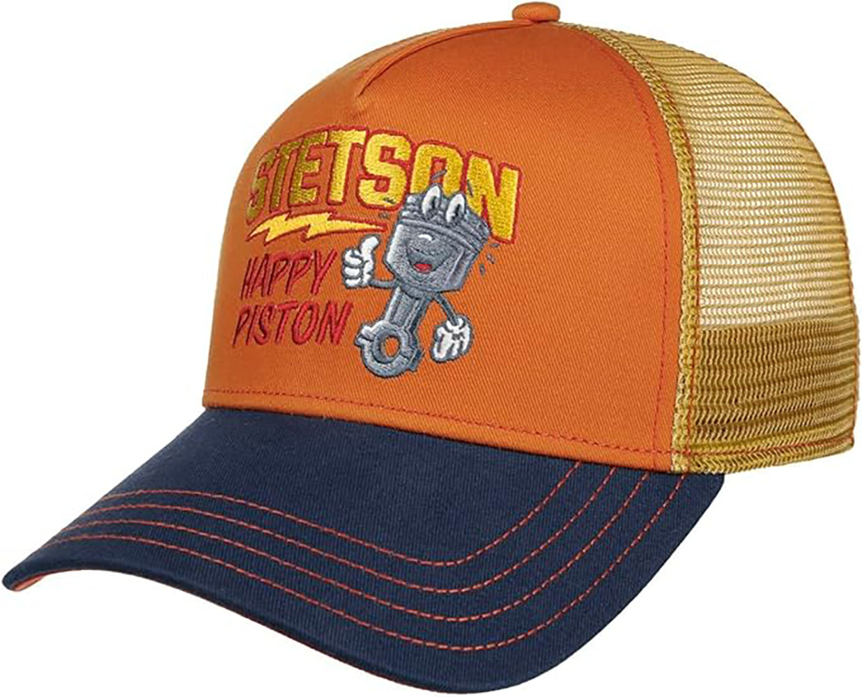 Stetson Trucker Cap "Happy Piston"