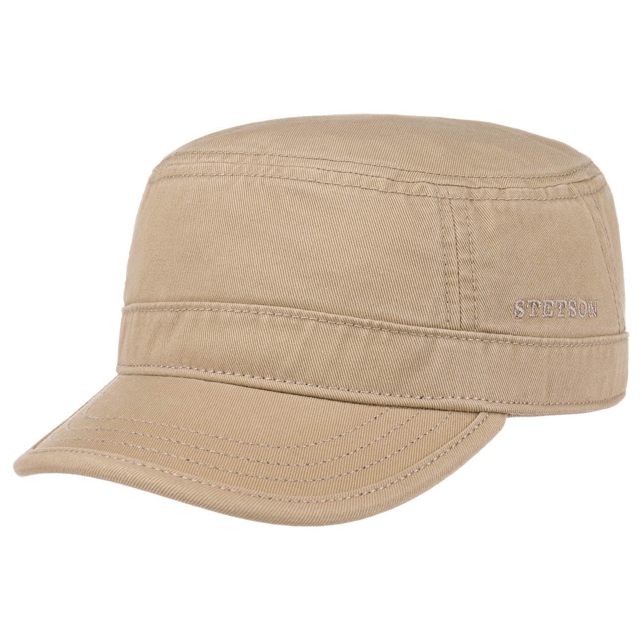 Stetson Army Cap Gosper Cotton - aus 100% Baumwolle - 41 - Beige