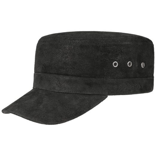 Stetson Leder Army Cap "RAYMORE"