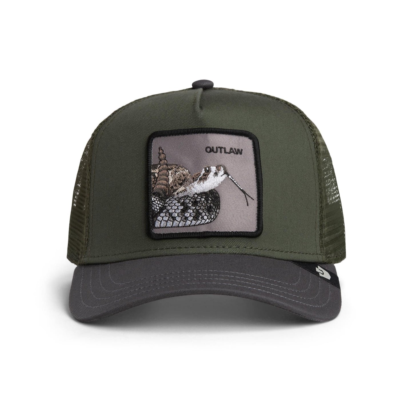 Goorin Bros. Trucker Cap - Outlaw Snake Oliv