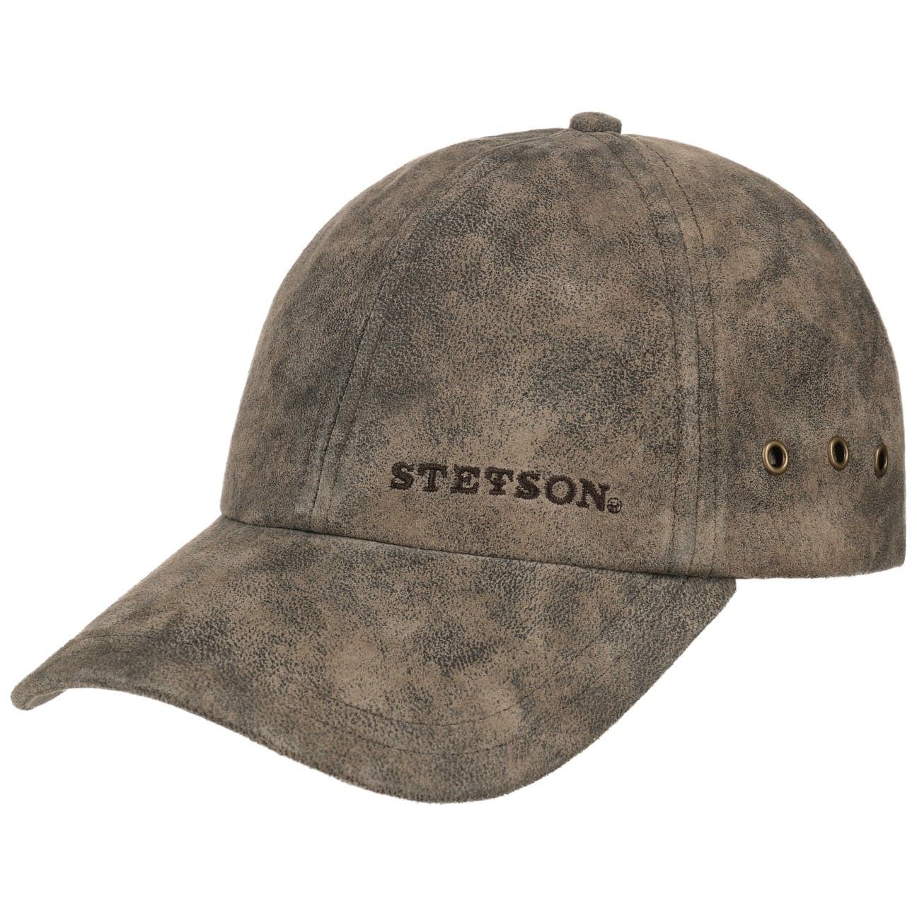 Stetson Leder Baseball Cap "LIBERTY"