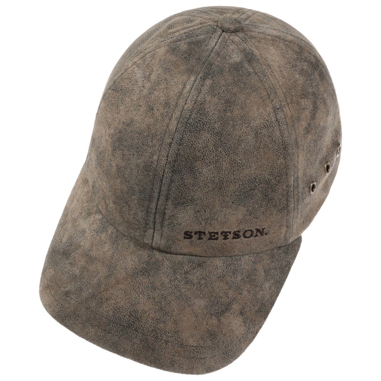 Stetson Leder Baseball Cap "LIBERTY"