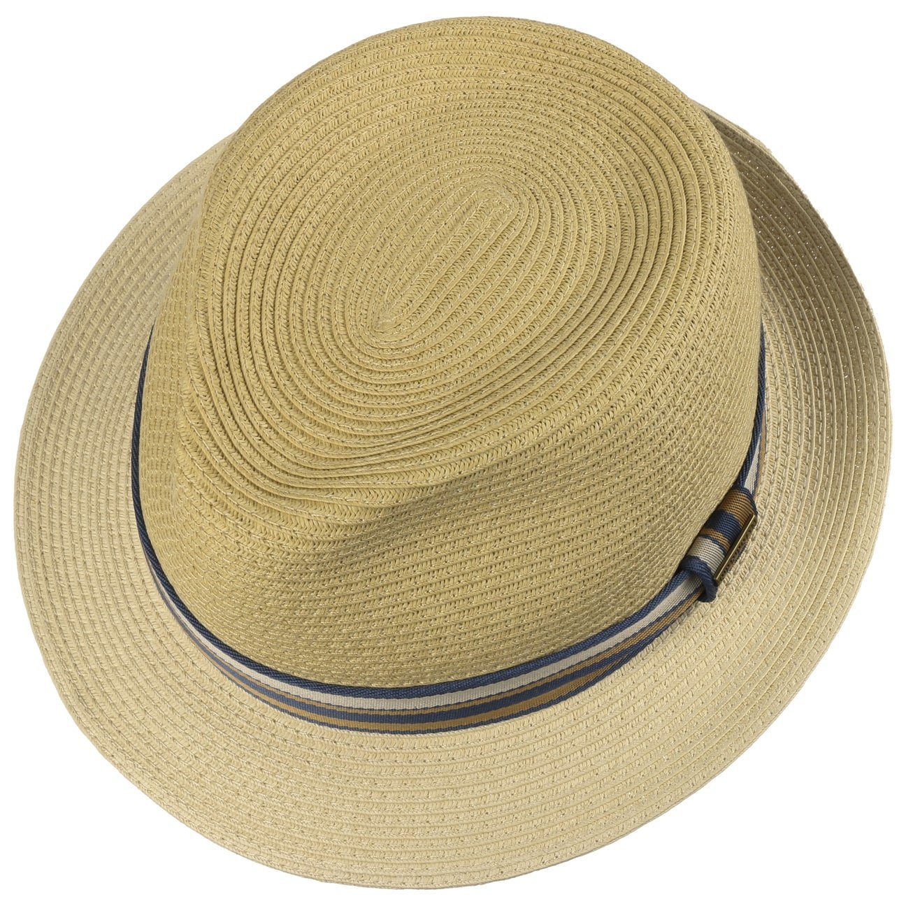 Stetson Licano Trilby - Toyo Strohut - Aus 100% Viskose- Mit UV-Schutz 40 - Natur