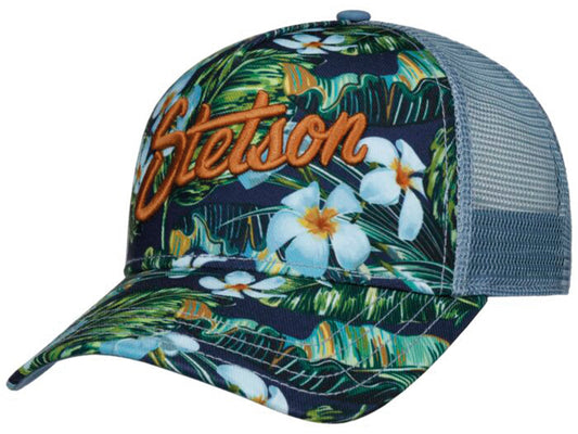 Stetson Trucker Cap "Hawaii Flower"