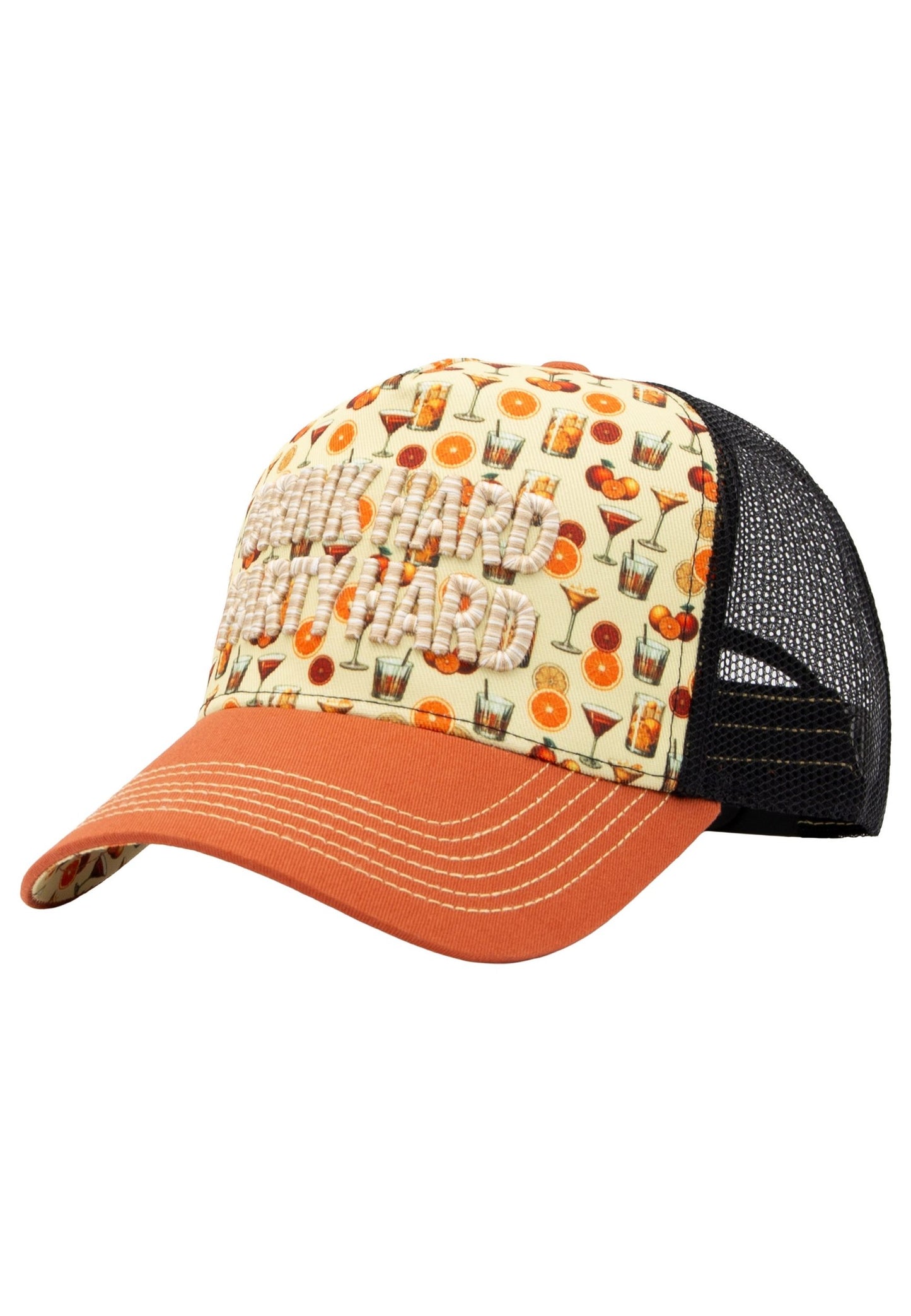 King Kerosin Trucker Cap "Drink Hard Party Hard"