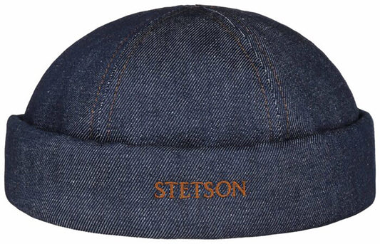 Stetson Docker Sustainable Denim Dockermütze - 2 - Blau