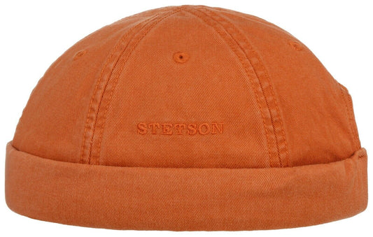 Stetson Docker Cap Ocala Cotton - aus 100% Baumwolle - 68 - Orange
