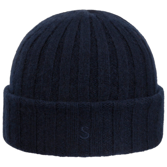 STETSON SURTH Kaschmir Beanie Dunkelblau