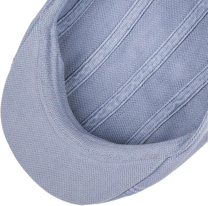 Stetson  Ivy Cap Cotton - Festival - Hellblau Fischgrat