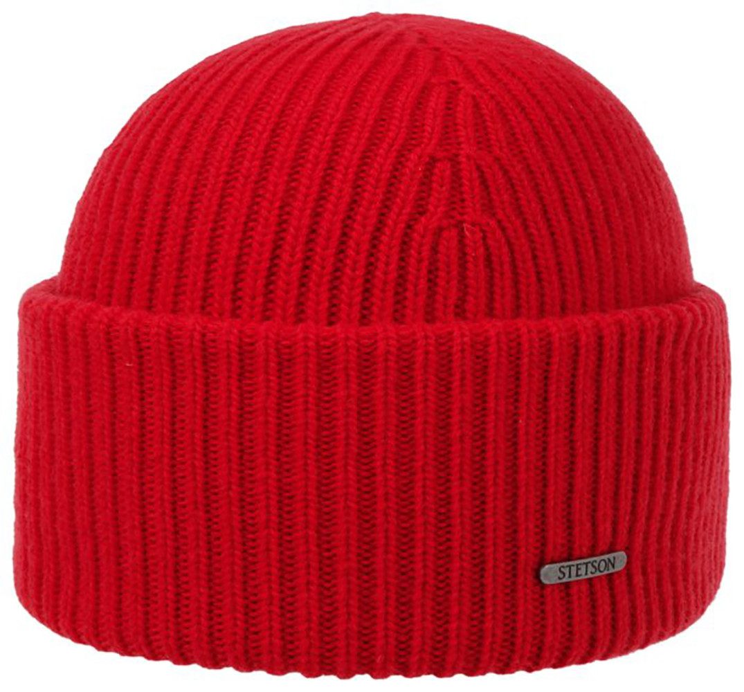Stetson Merino Uni Beanie - in verschiedenen Farben