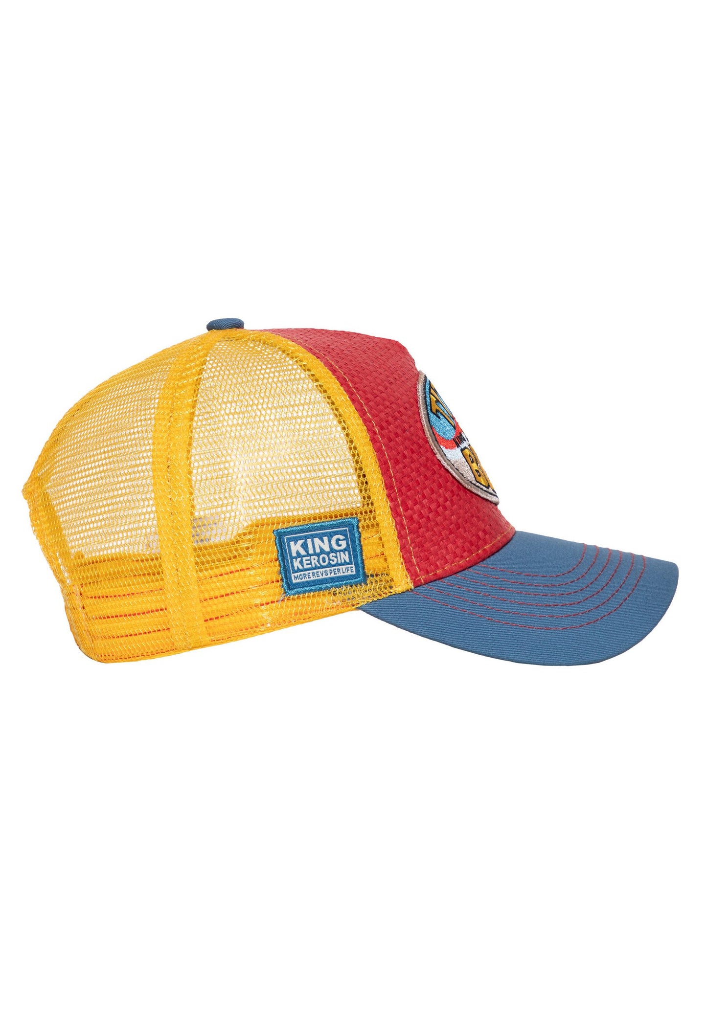 King Kerosin Trucker Cap "Titties & Beer" - Rot