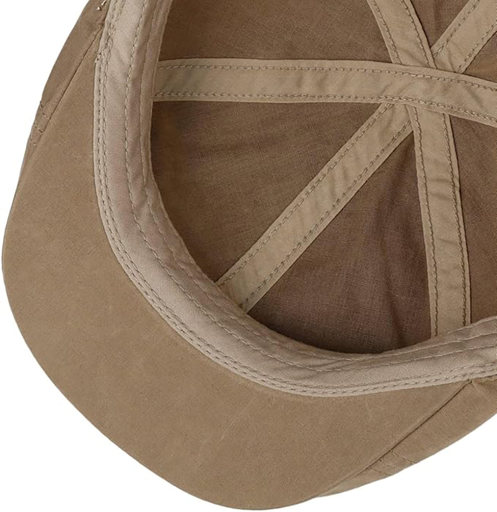 Stetson Texas Waxed Cotton WR - Duck Cap - Wasserabweisend - 7 - Beige