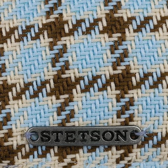 Stetson Texas Bolcott Check - Duck Cap - Kariert