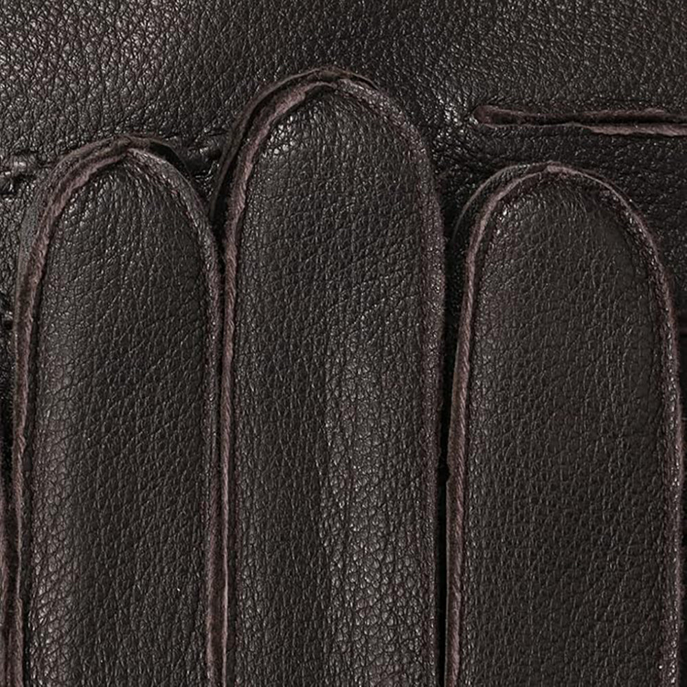 Stetson Leder-Handschuhe mit Futter - Ziegenleder - Schafsleder - Braun