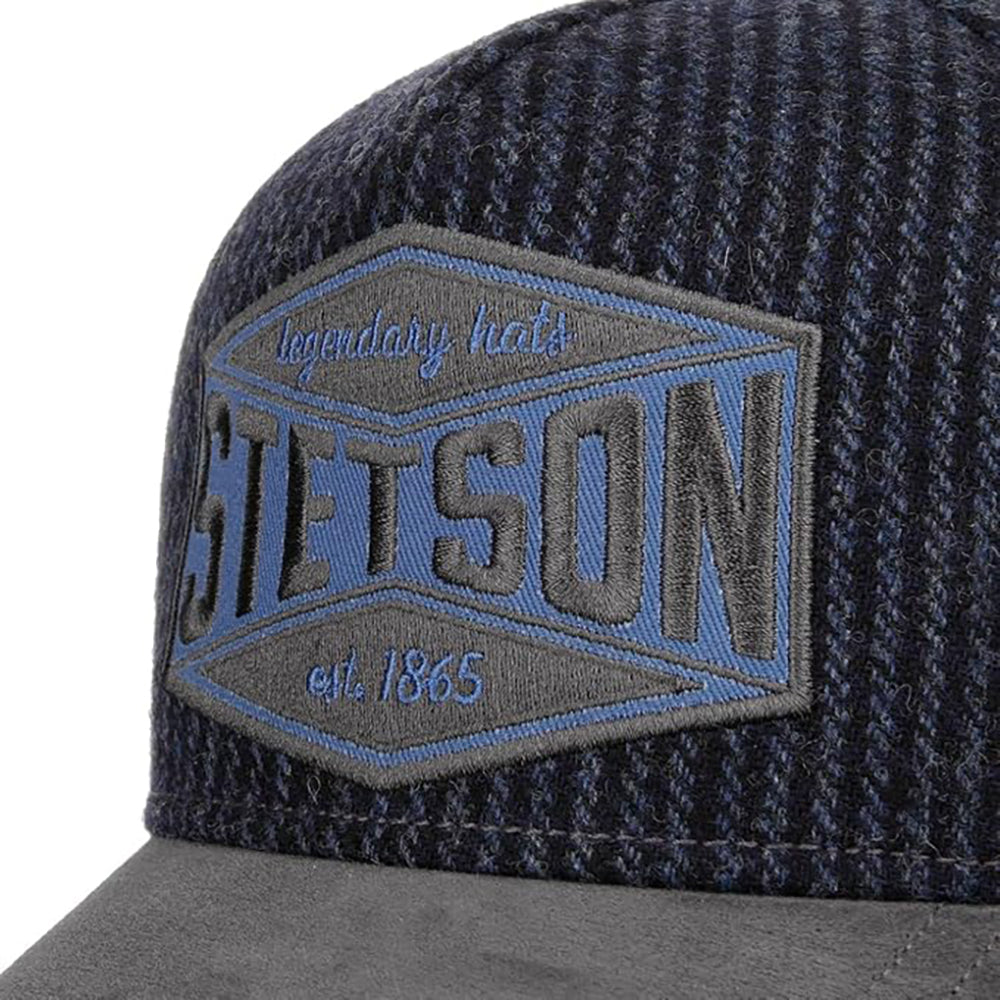 Stetson Trucker Cap Goat Suede Wool