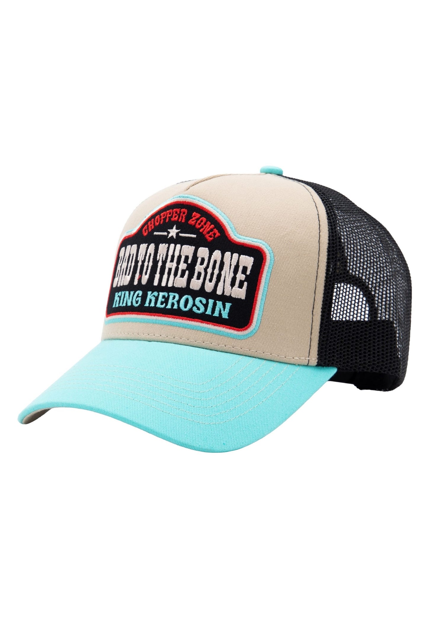 King Kerosin Trucker Cap "Bad to the Bone"