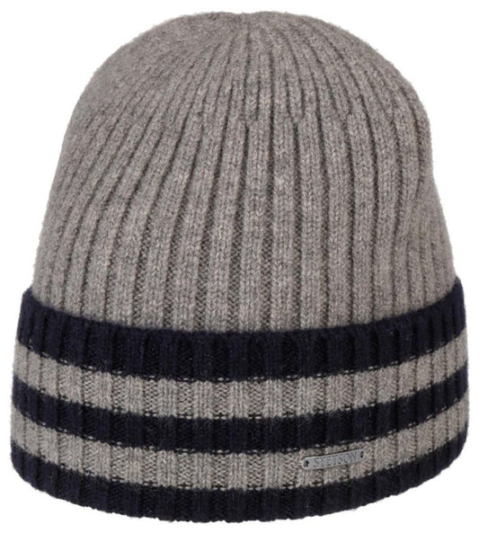 STETSON Kaschmir Beanie "Villerson Stripes"