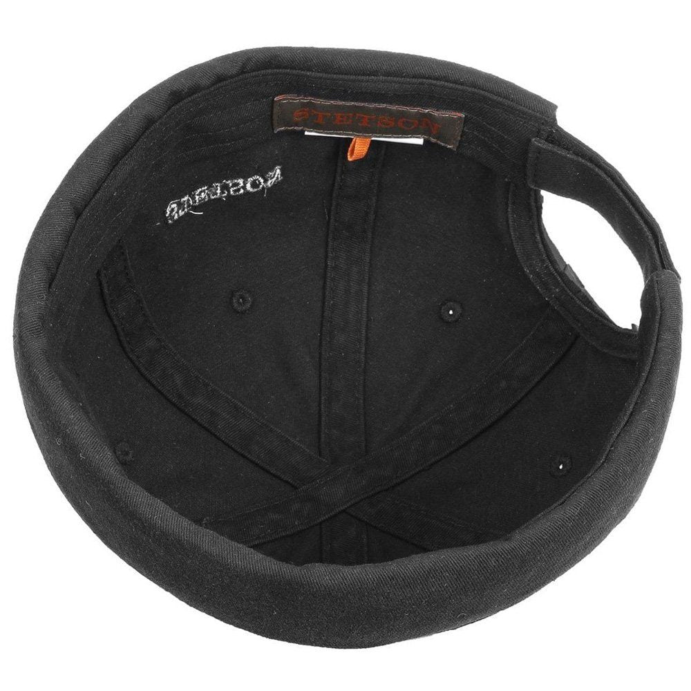 Stetson Docker Cap Ocala Cotton - aus 100% Baumwolle - 1 - Schwarz