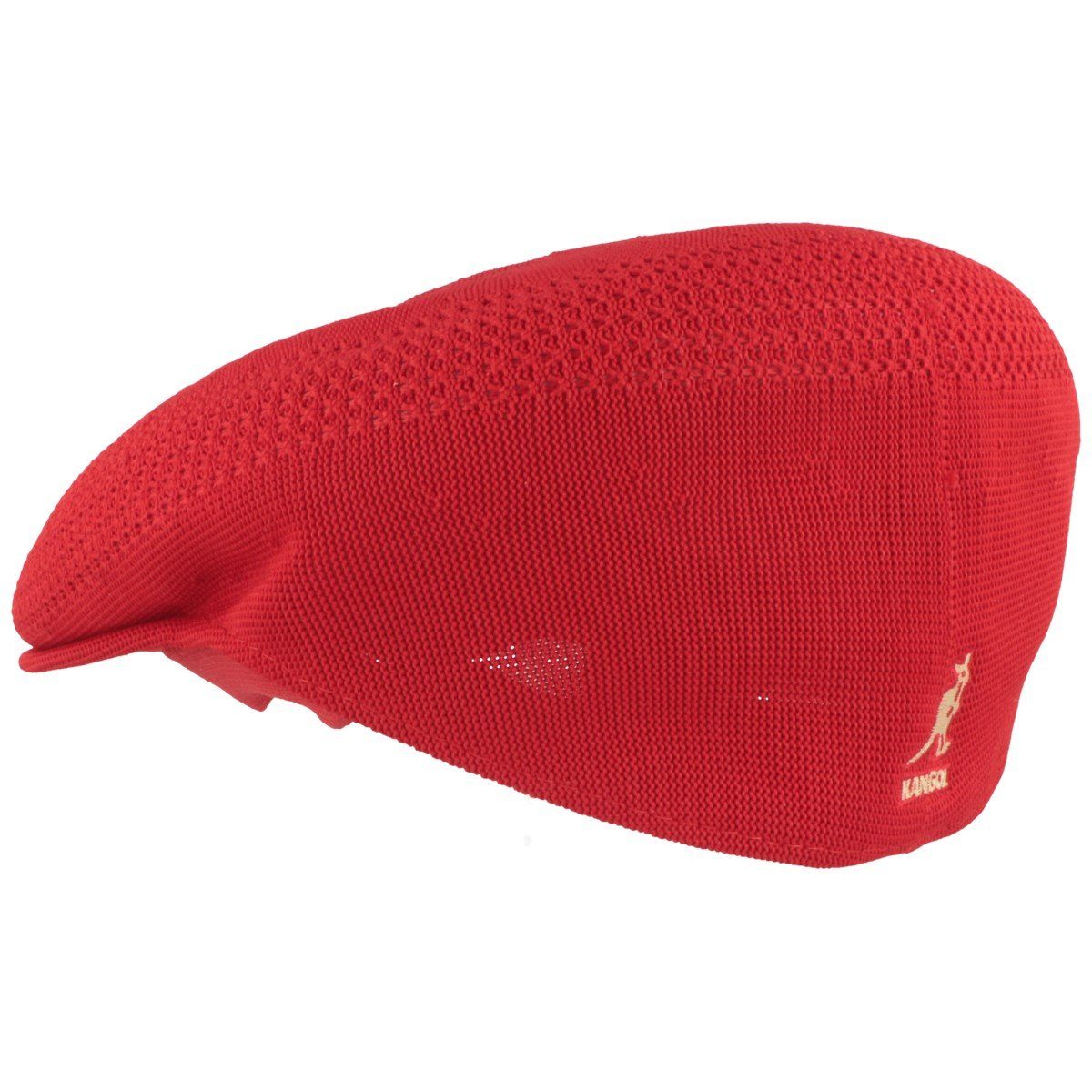 Kangol 504 Tropic Ventair Flatcap Schiebermütze - Scarlet - Rot