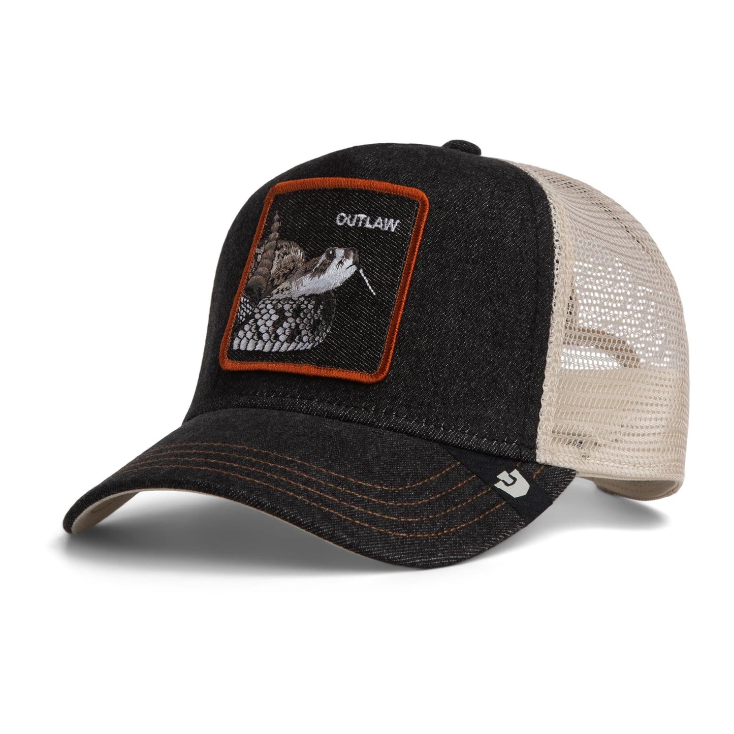 Goorin Bros. Trucker Cap - Snake Outlaw Denim