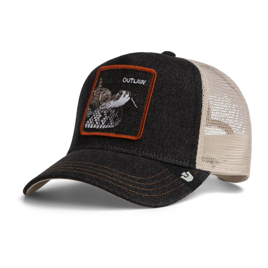 Goorin Bros. Trucker Cap - Snake Outlaw Denim